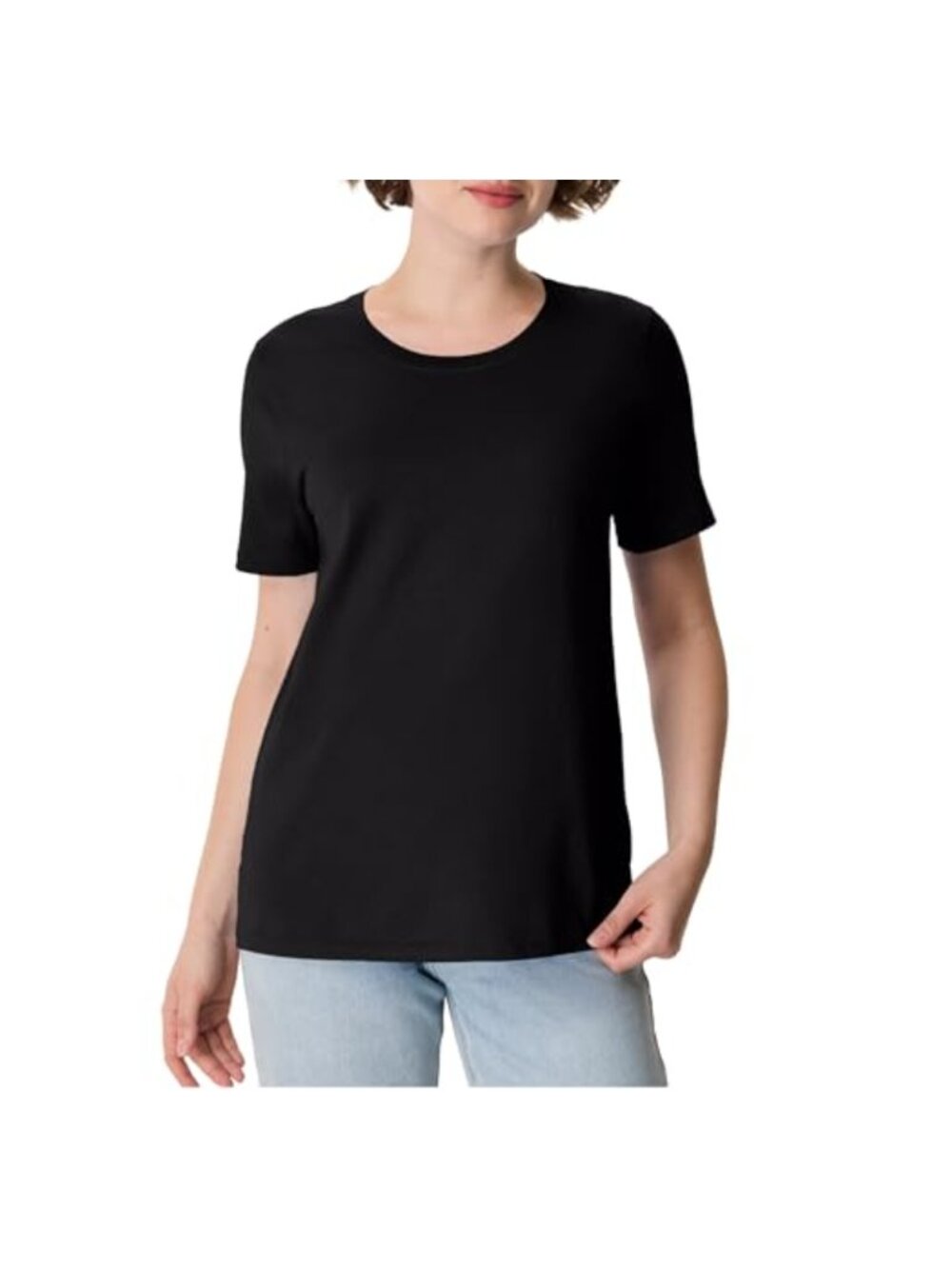 Hanes Perfect-T Short Sleeve Cotton Crewneck T-Shirt